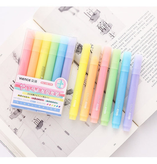 Colourful Highlighter Six pack