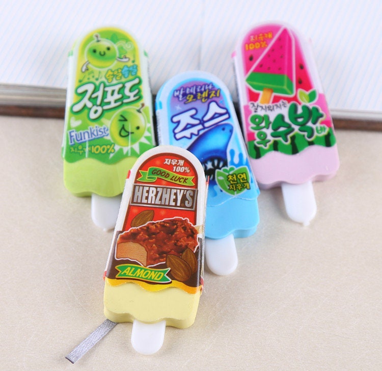 Icy lolly Pencil Erasers