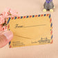 Vintage envelope sticky notes