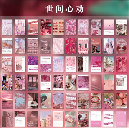 Aesthetic sticker book